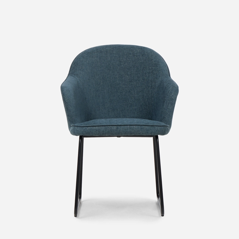 SET 2 POLTRONAS LUZIA TELA DENIM - 3