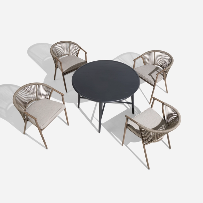 SET COMEDOR BUZUT 5 PIEZAS TOSTADO - 7