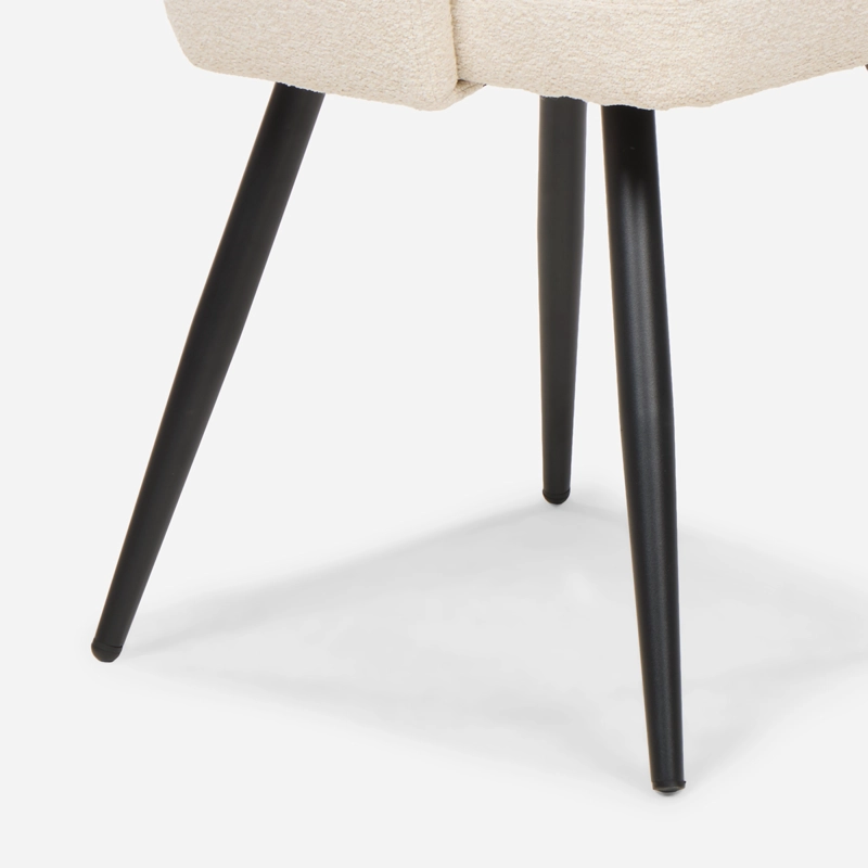 SET 2 POLTRONAS MERLO TELA CRUDO - 6