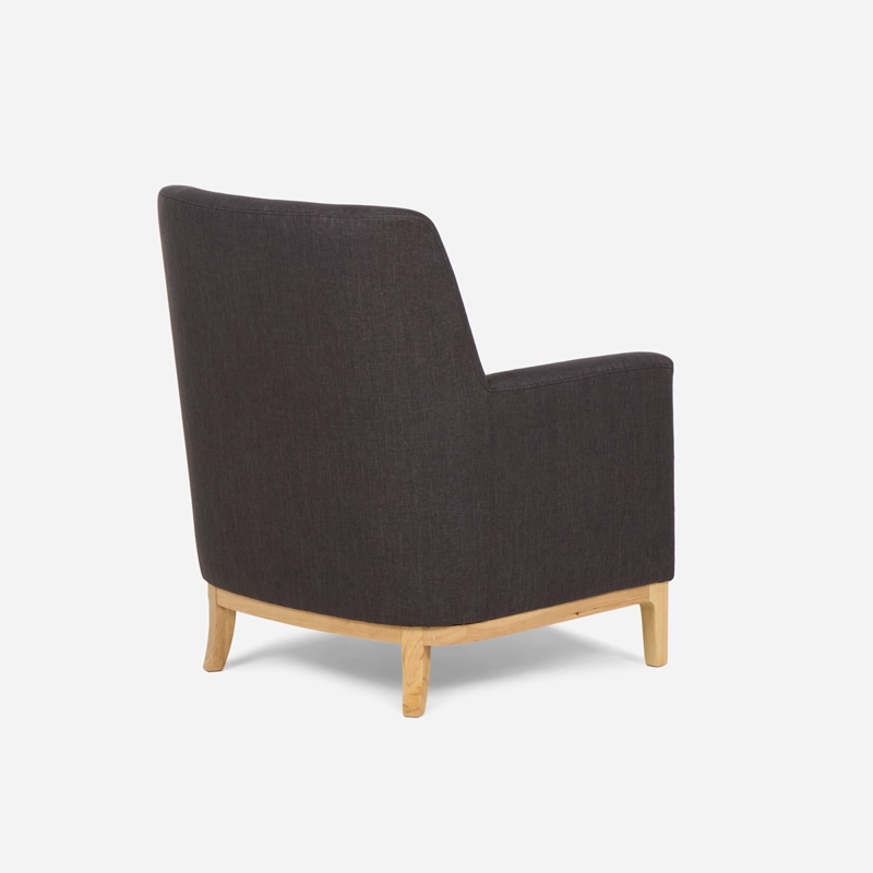 POLTRONA LARSEN TELA CHARCOAL - 4