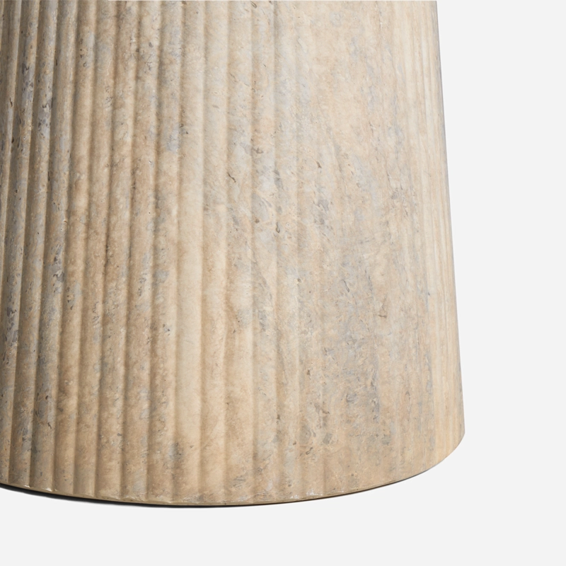 MESA COMEDOR KINKO REDONDA 120 CM BEIGE - 4
