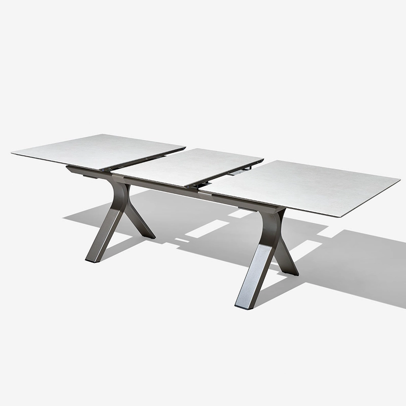 MESA COMEDOR EXTERIOR ALBIR BEIGE - 7