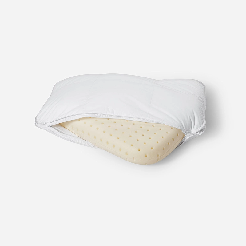 ALMOHADA ROSEN VISCOELÁSTICA MEMORY MAXPLUS ANATOMIC 67 X 50 CM MICROFIBRA BLANCO - 4