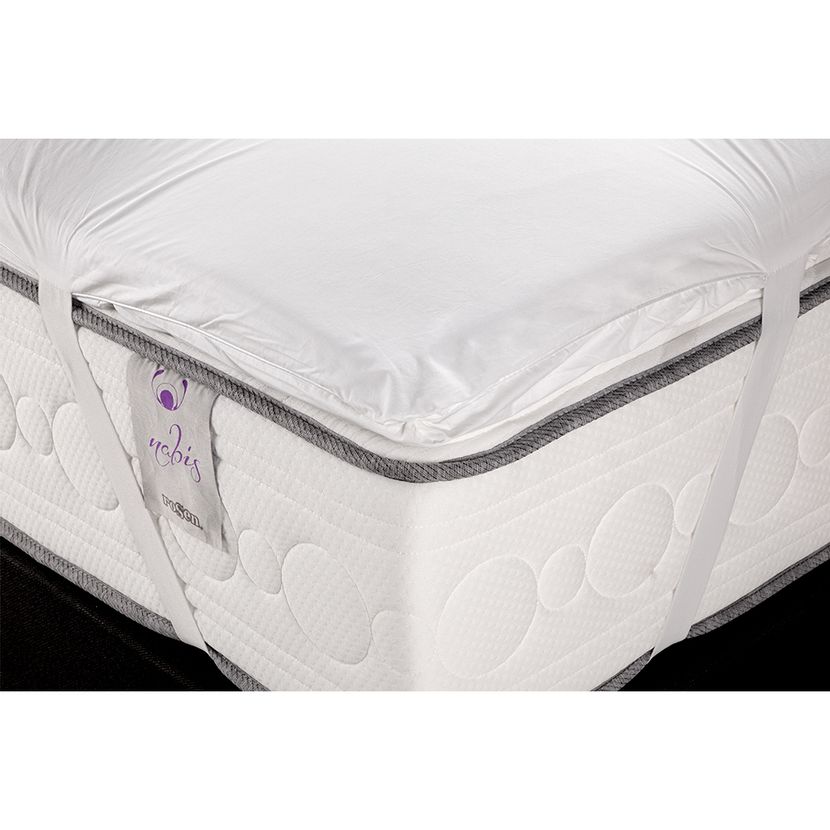 TOPPER ROSEN ALGODÓN BLANCO AME TWO SIDES 2 PLAZAS 150 X 200 CM - 3