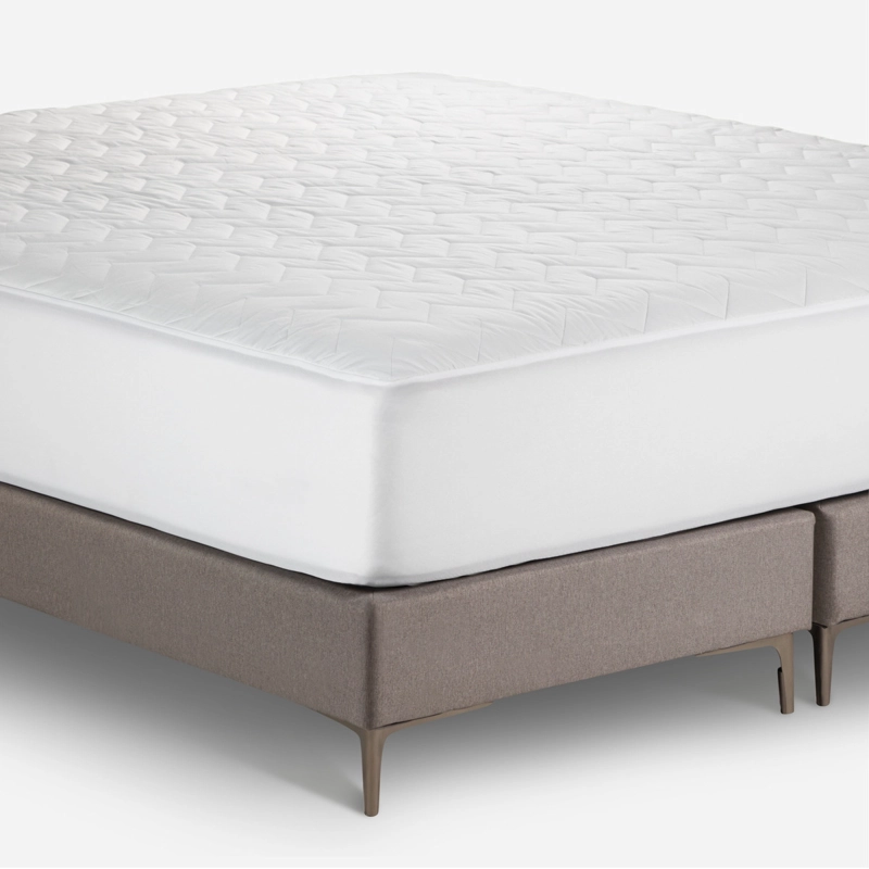 CUBRECOLCHÓN ROSEN 1.5 PLAZA BLANCO COPPER HEALTH IMPERMEABLE 105X200CM - 3