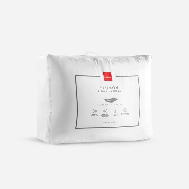PLUMON ROSEN PLUMA NATURAL 65% PECHO SUPER KING - 6