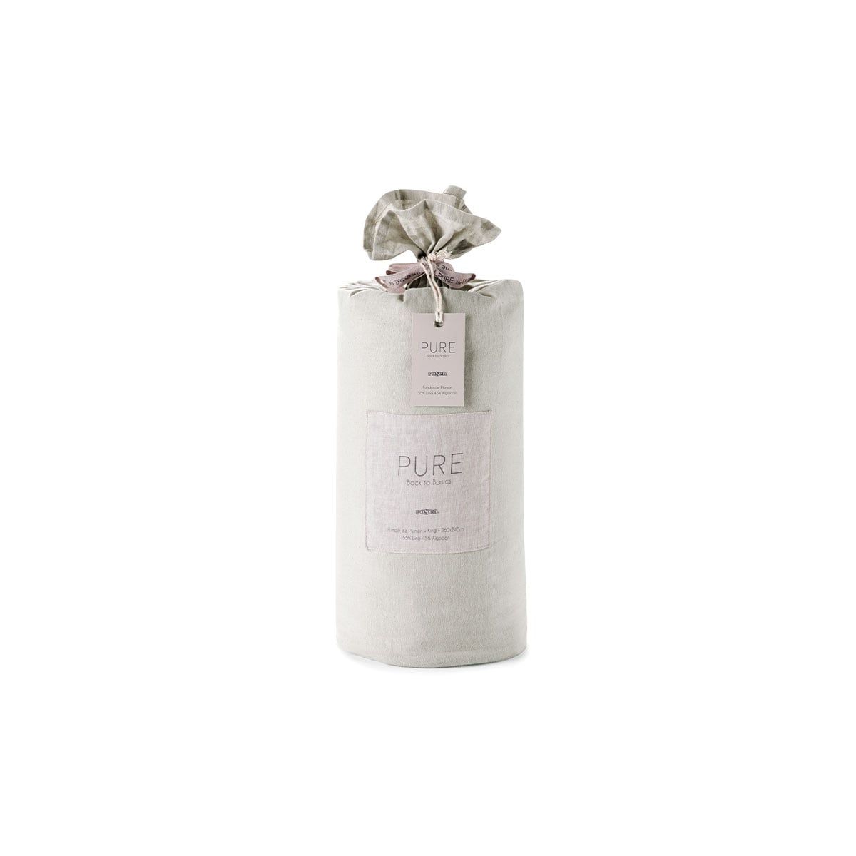 FUNDA PLUMON ROSEN LINO-ALGODON PURE LISO SUPER KING BLANCO - 6