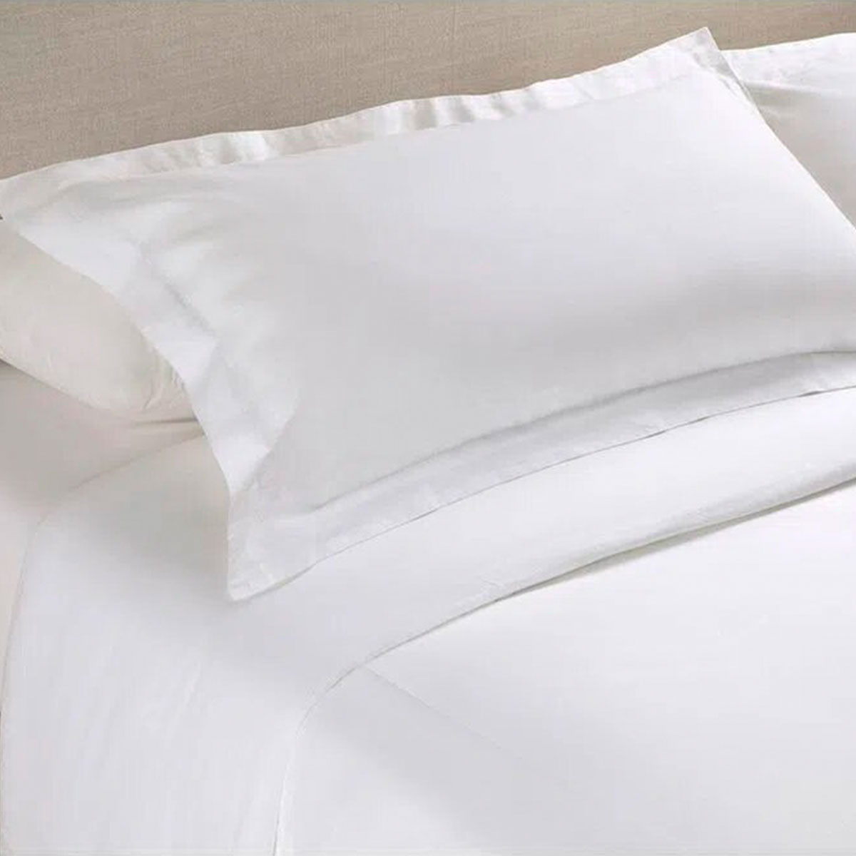 FUNDA PLUMON ROSEN LINO PURE LISO KING BLANCO - 2