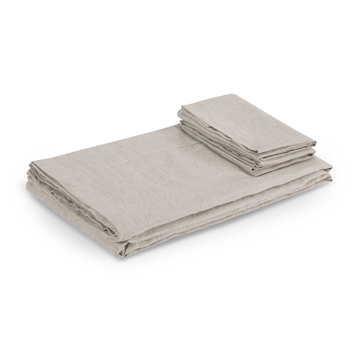 FUNDA PLUMON ROSEN LINO PURE LISO KING NATURAL - 2