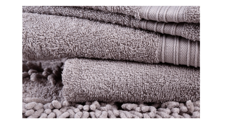 SET DE TOALLAS ROSEN 420 GR GRIS - 2
