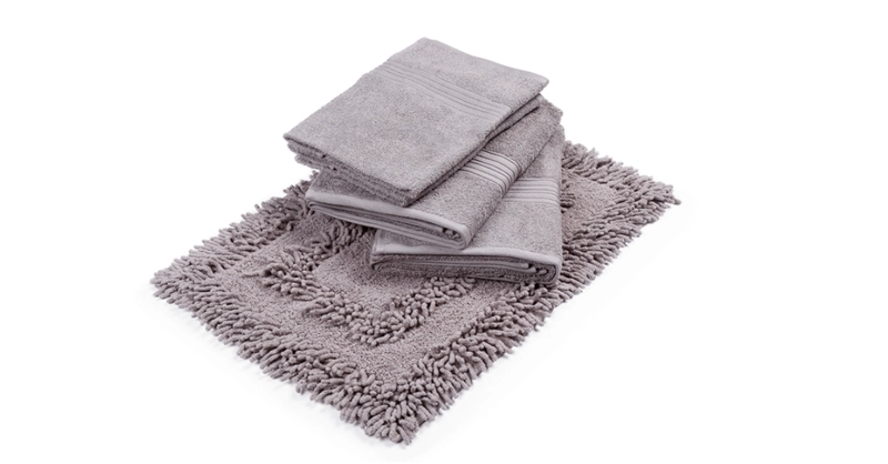 SET DE TOALLAS ROSEN 420 GR GRIS - 3