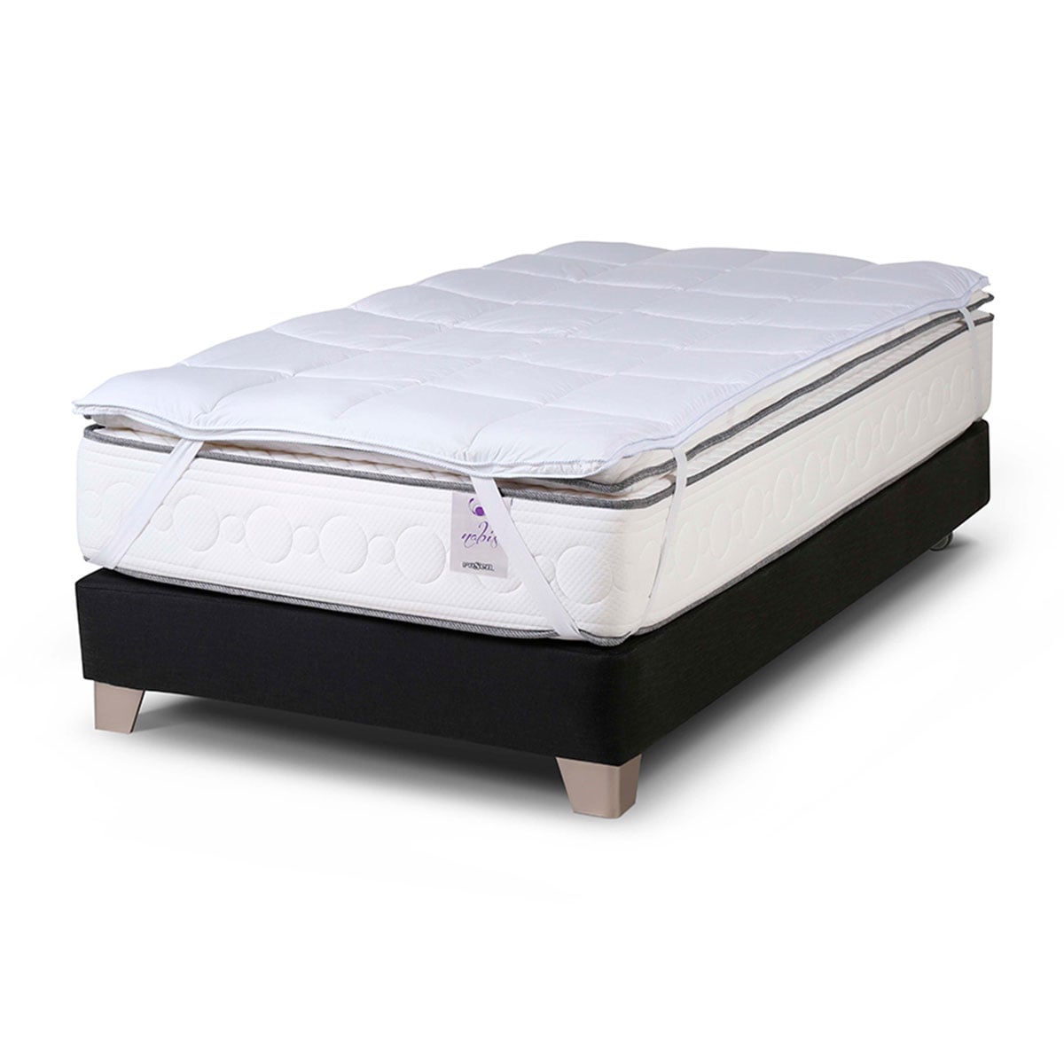 TOPPER MICROFIBRA 1,5 PLAZAS 105 X 200 CM - ROSEN - 1