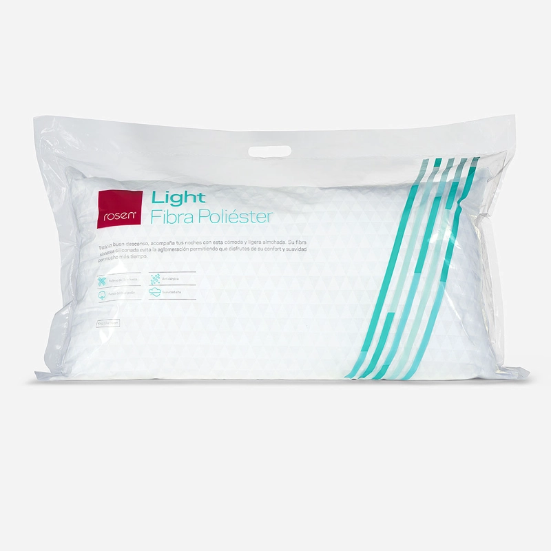 ALMOHADA ROSEN FIBRA LIGHT KING 90 X 50 CM BLANCO - 1