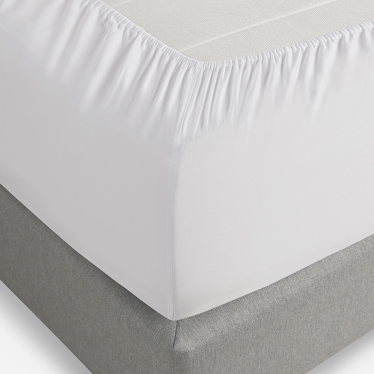 SABANA ROSEN 500 HILOS ALGODON LISA BLANCA SUPER KING - 4