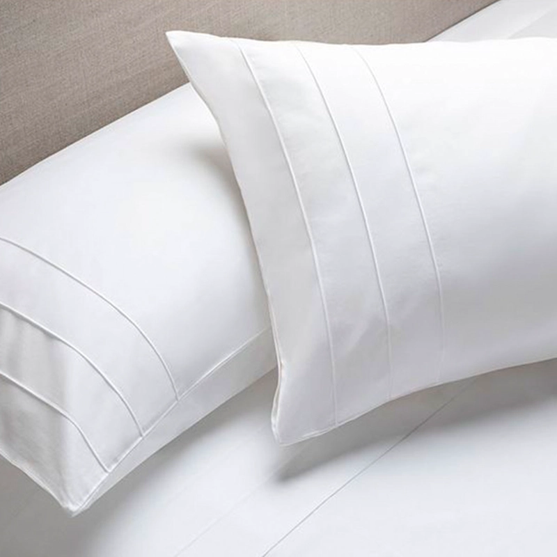 SABANA ROSEN 300 HILOS ALGODON LISA BLANCA QUEEN - 2