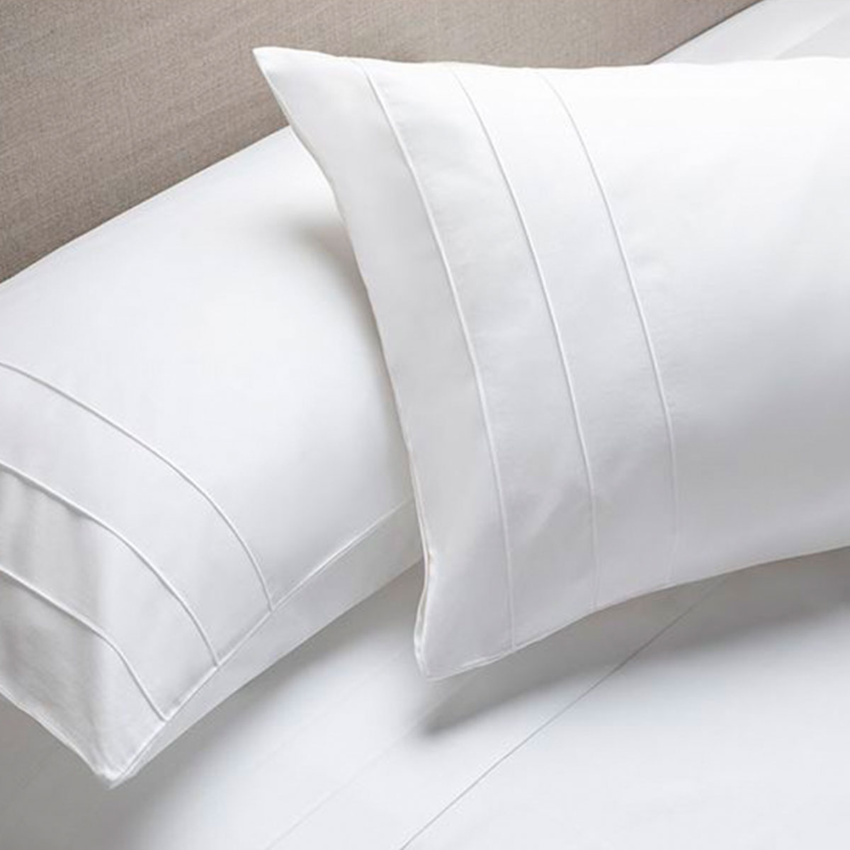 SABANA ROSEN 300 HILOS ALGODON LISA BLANCA QUEEN - 2