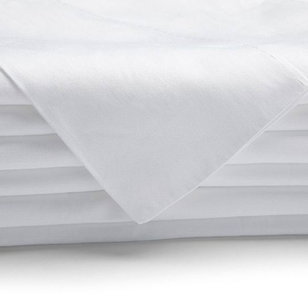 SABANA ROSEN 300 HILOS ALGODON LISA BLANCA QUEEN - 5