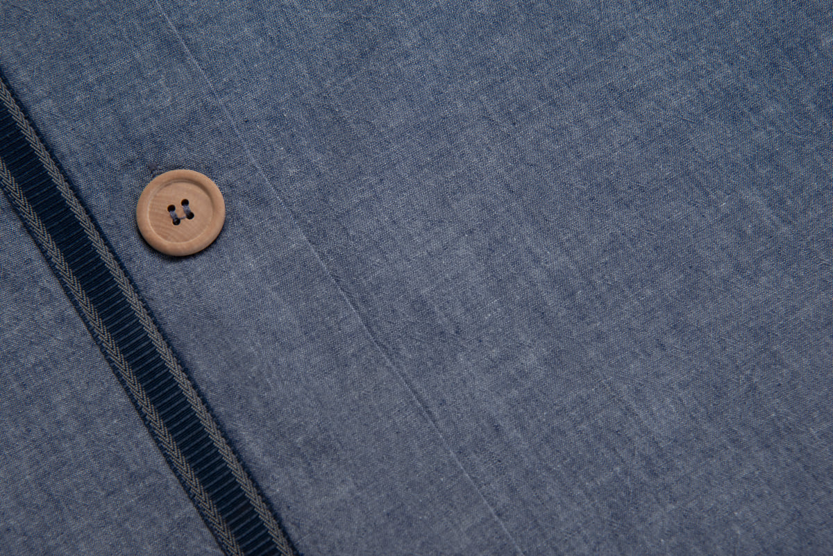 FUNDA PLUMON ROSEN ALGODON PURE NEW LANIN 1 PLAZA DENIM - 3