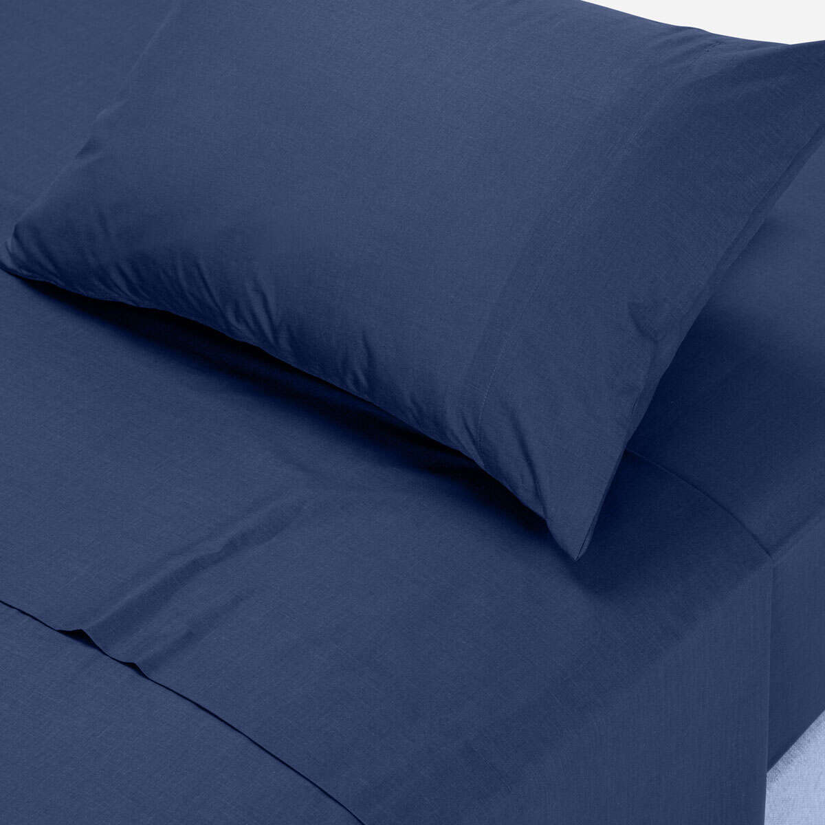 SABANA 144 HILOS LISA DENIM 1,5 PLAZAS - 3