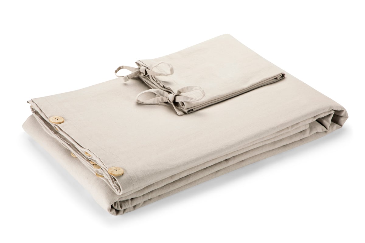 FUNDA PLUMON ROSEN LINO-ALGODON PURE LISO 1 PLAZA ARENA - 3