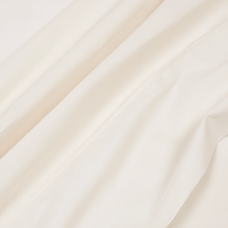 SABANA ROSEN 300 HILOS ALGODON LISA IVORY 1 PLAZA - 2