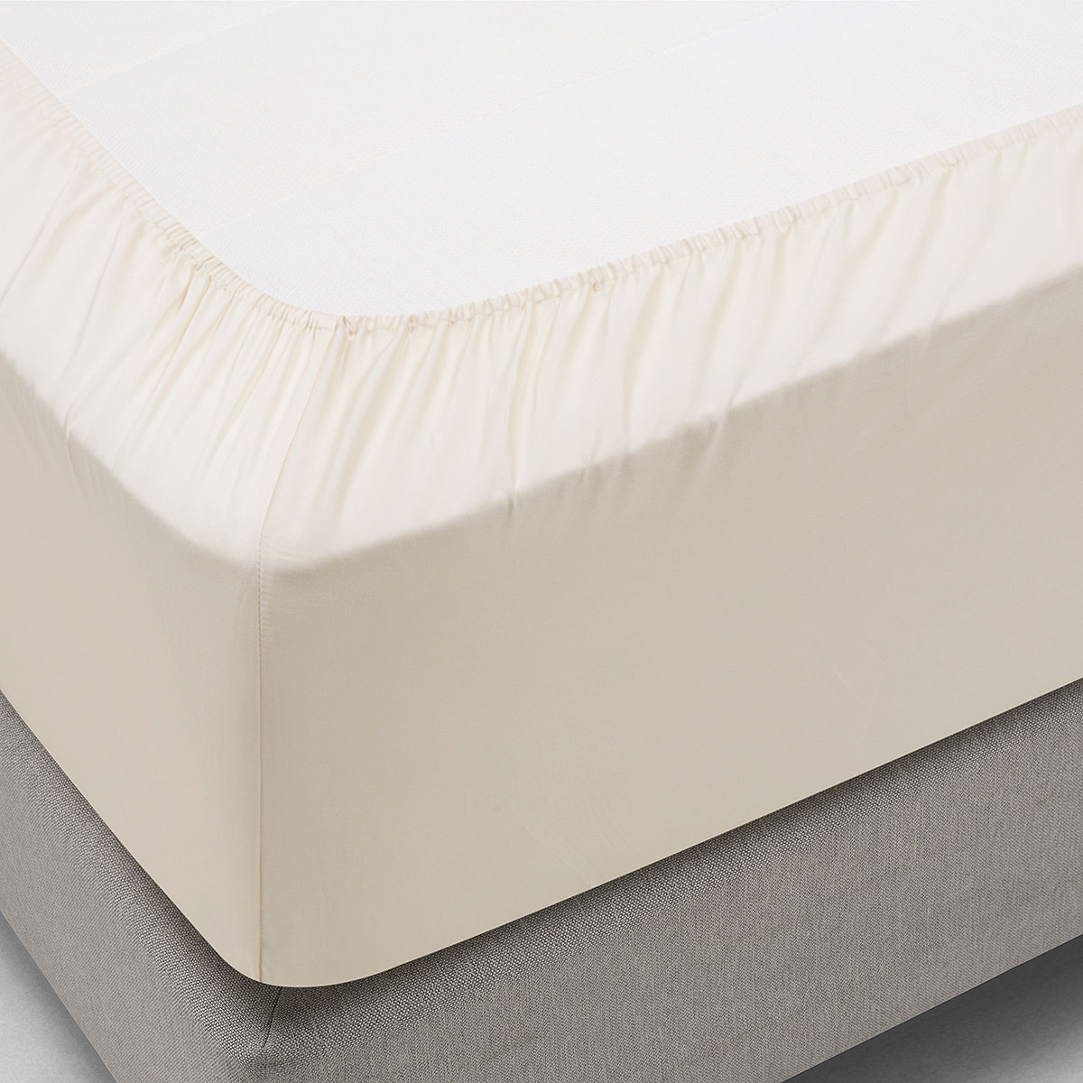 SÁBANAS ROSEN KING 300 HILOS ALGODÓN IVORY LISA - 4