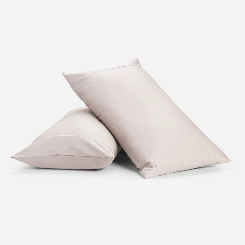 FUNDA ALMOHADA 300 HILOS ALGODON 50X90 CM PLATA - 2
