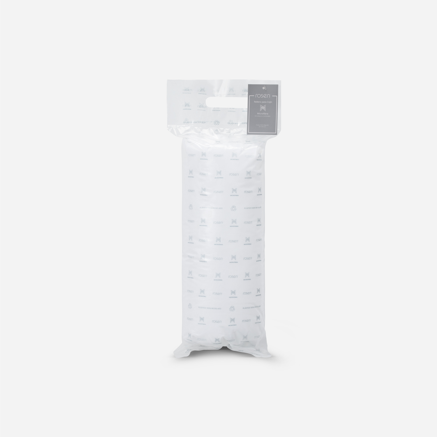 RELLENO COJÍN ROSEN MICROFIBRA 410 GR 40 X 60 CM BLANCO - 3