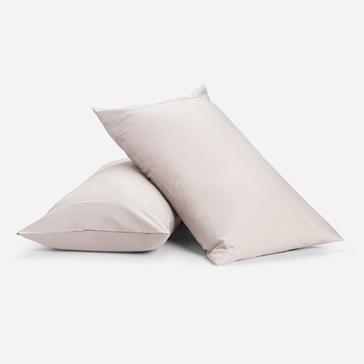 FUNDA ROSEN ALMOHADA 300 HILOS 70 X 50 CM ALGODÓN PLATA - 2