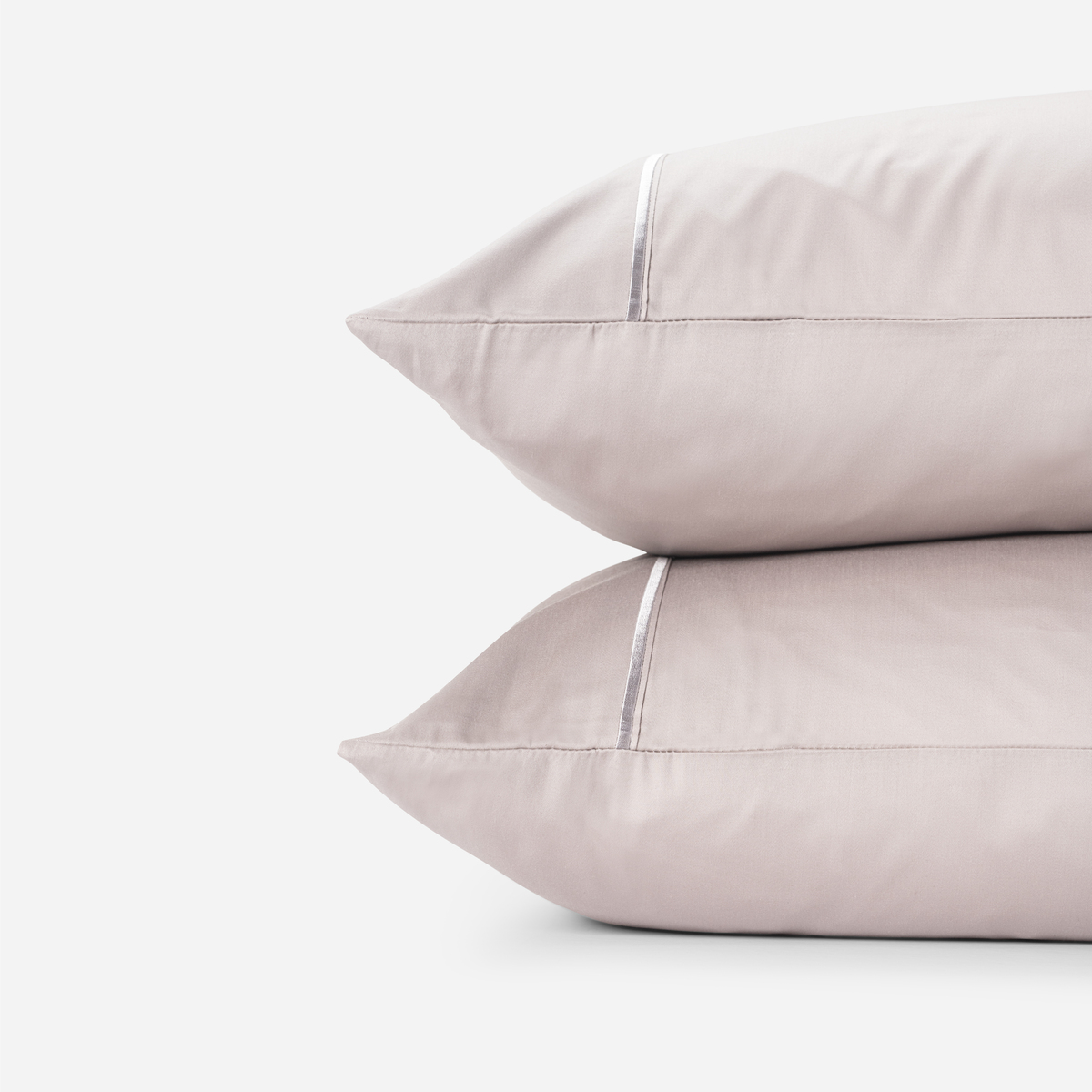FUNDA ROSEN ALMOHADA 300 HILOS 70 X 50 CM ALGODÓN PLATA - 3
