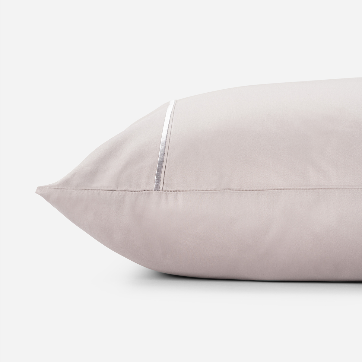 FUNDA ROSEN ALMOHADA 300 HILOS 70 X 50 CM ALGODÓN PLATA - 4