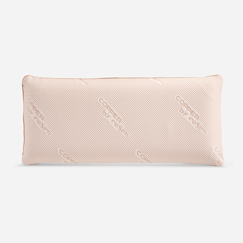 SET 2 ALMOHADA ROSEN VISCOGEL COPPER HEALTH KING 90 X 40 CM BLANCO - 5