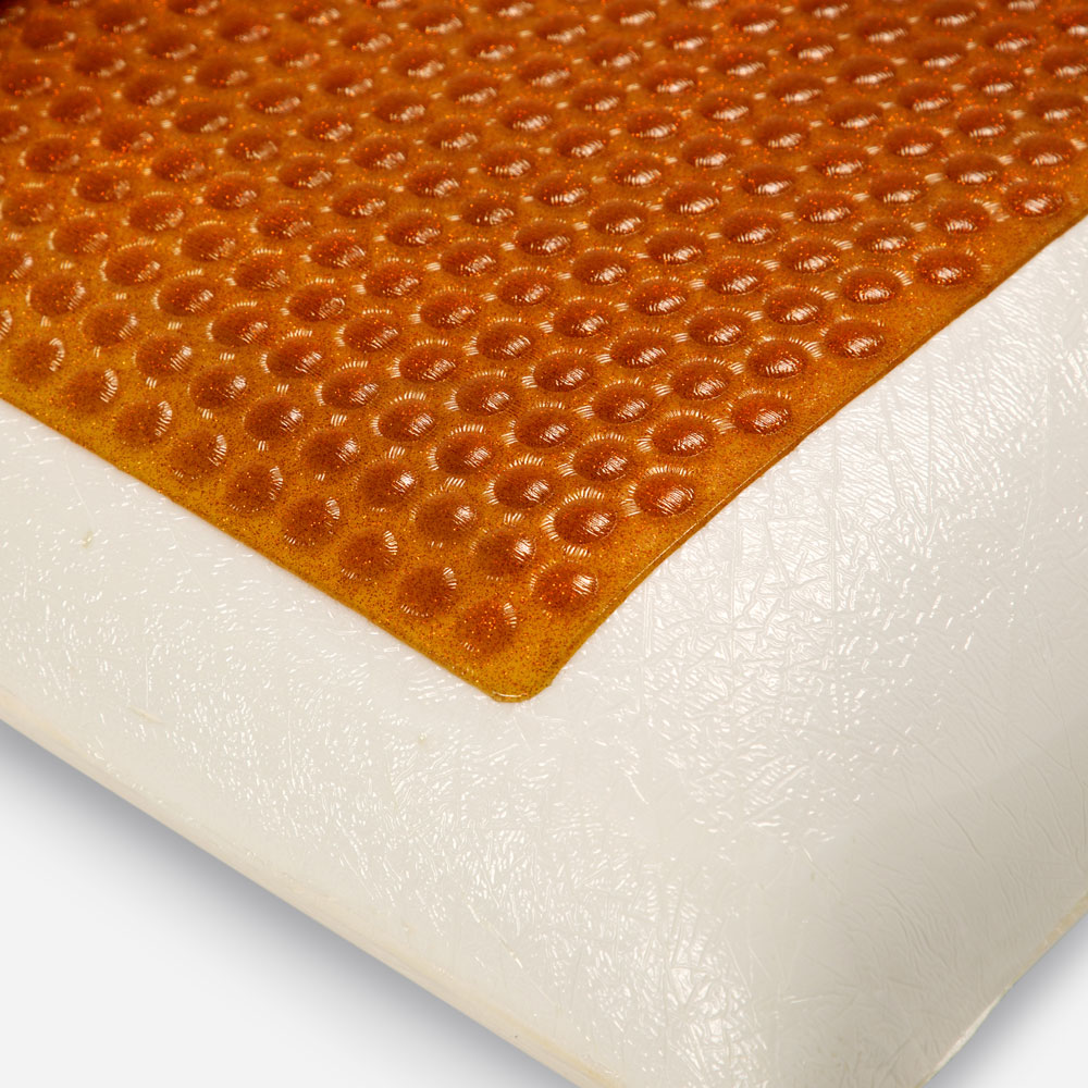 SET 2 ALMOHADA ROSEN VISCOGEL COPPER HEALTH AMERICANA 60 X 40 CM BLANCO - 5