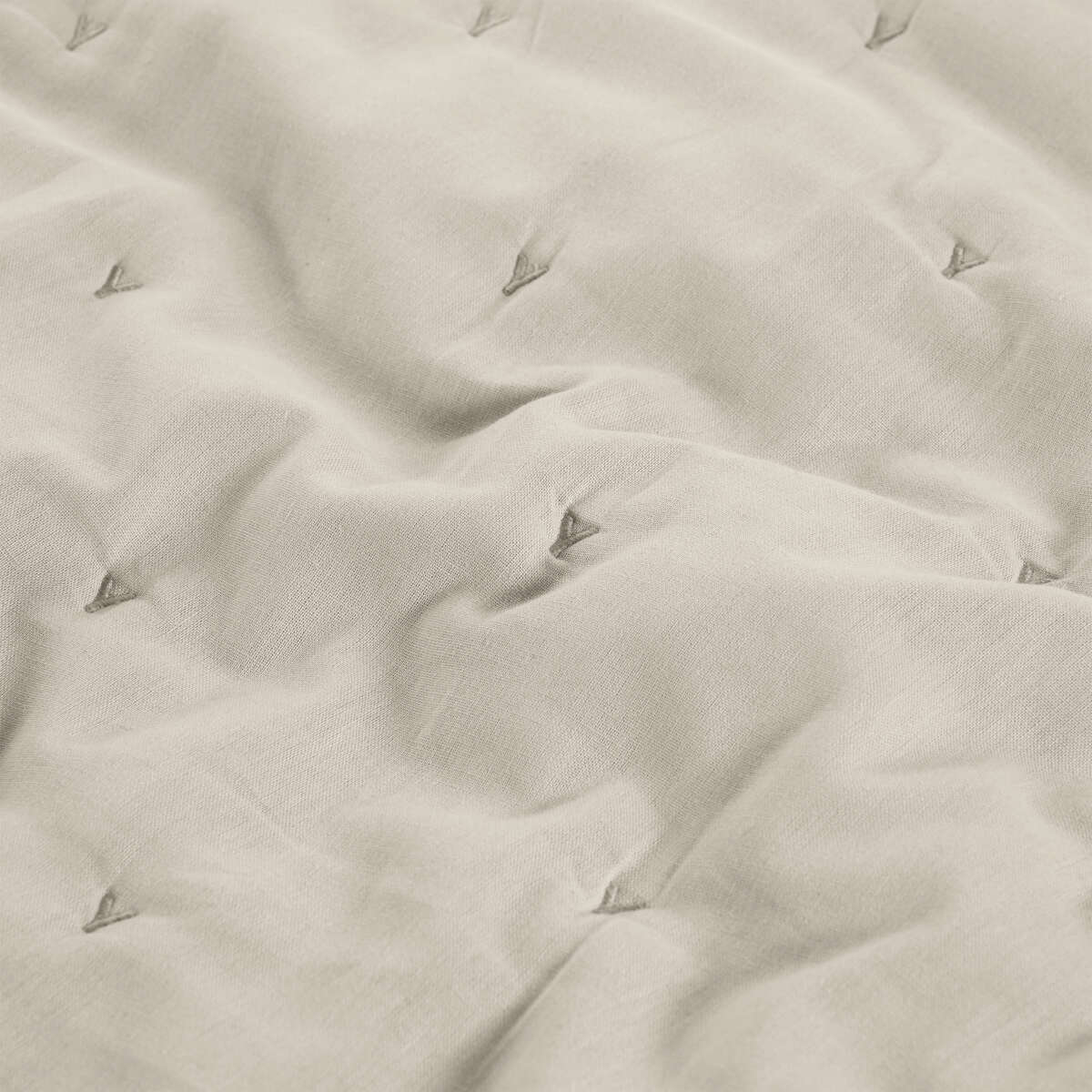 PIECERA ROSEN PURE ARENA 230 X 110 CM ALGODÓN LINO BEIGE - 2
