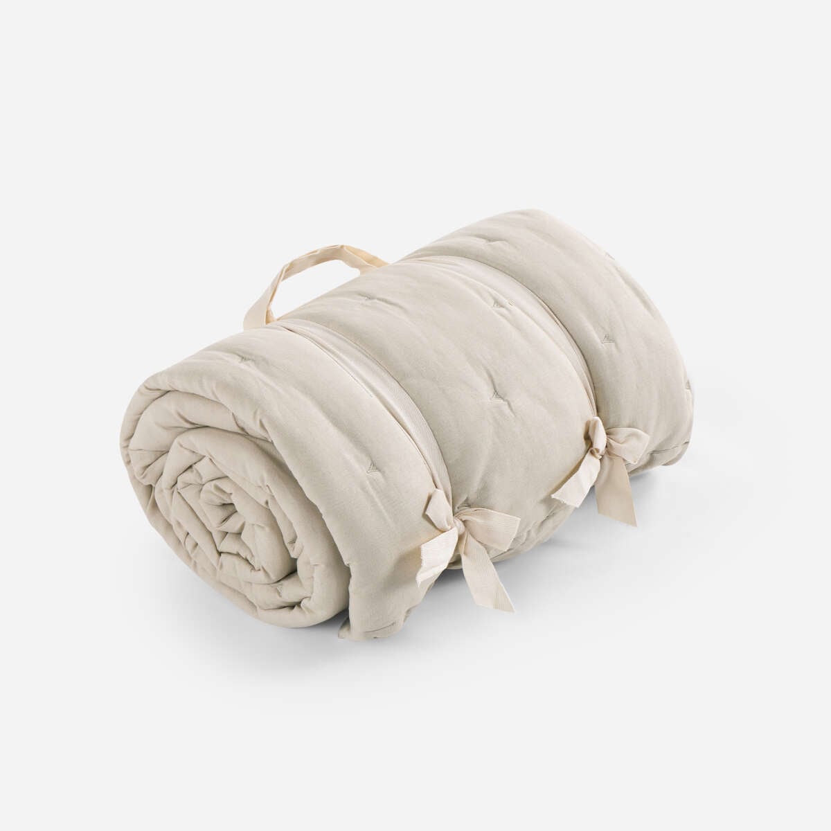 PIECERA ROSEN PURE ARENA 230 X 110 CM ALGODÓN LINO BEIGE - 3