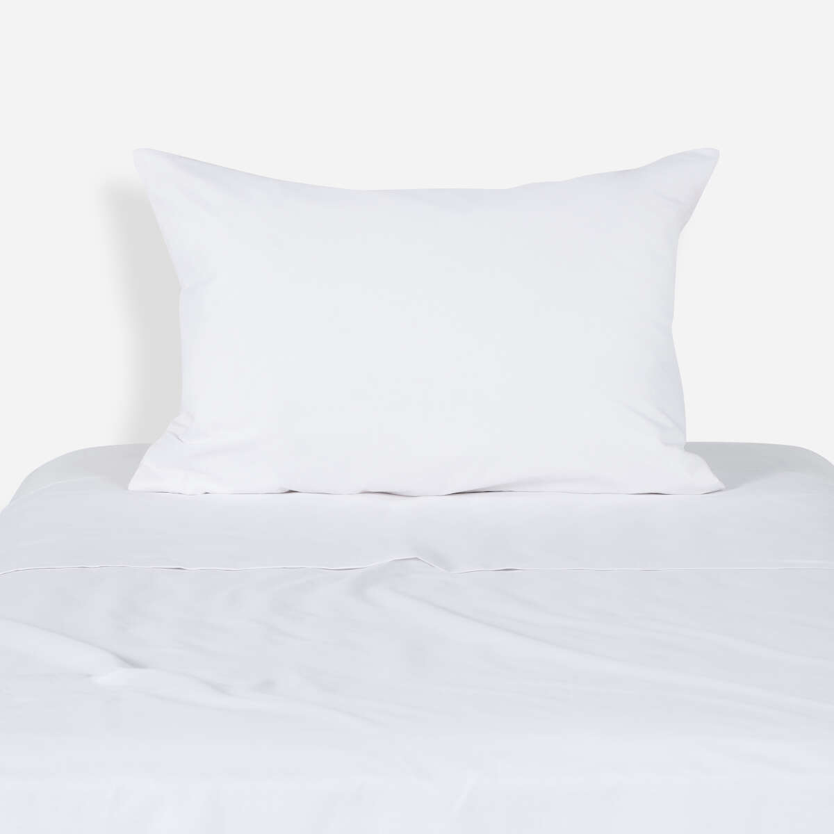 SÁBANAS ROSEN 1.5 PLAZAS 180 HILOS BLANCO LISA - 2