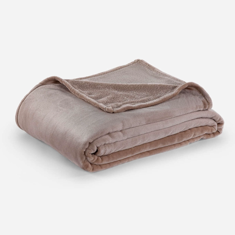 FRAZADA ROSEN 280 GRAMOS ROSE 1.5 PLAZAS 220 X 175 CM ROSA - 1