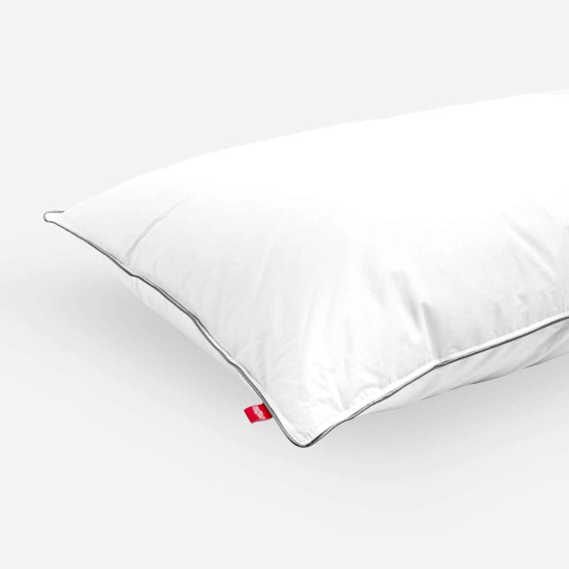 SET 2 ALMOHADAS PLUMA NATURAL S/FUELLE KING 50X90 CM - 4