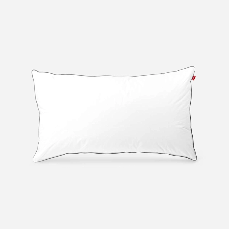 SET 2 ALMOHADAS PLUMA NATURAL S/FUELLE KING 50X90 CM - 5