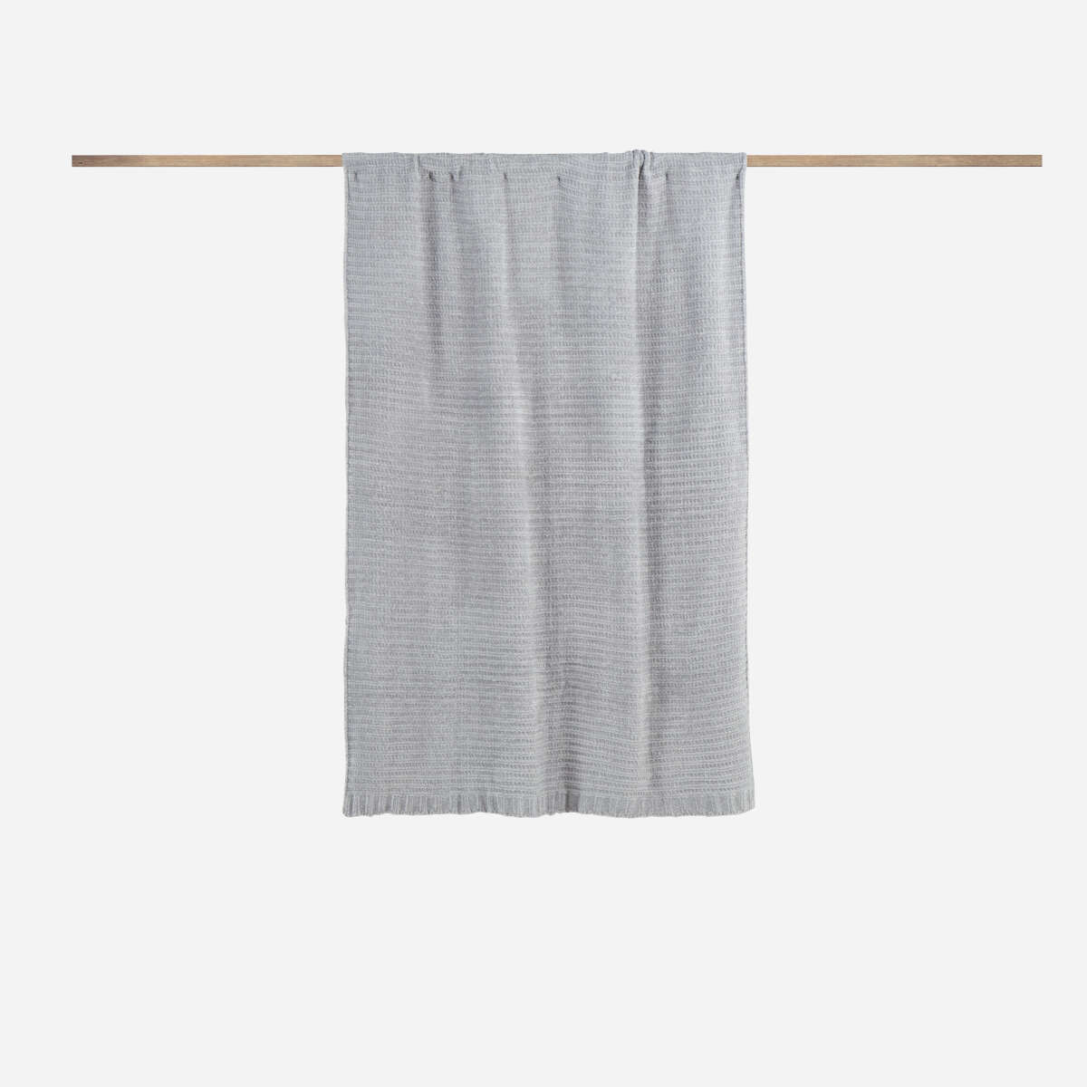 MANTA ROSEN TEJIDA KIDS 140 X 100 CM ALGODÓN GRIS - 3