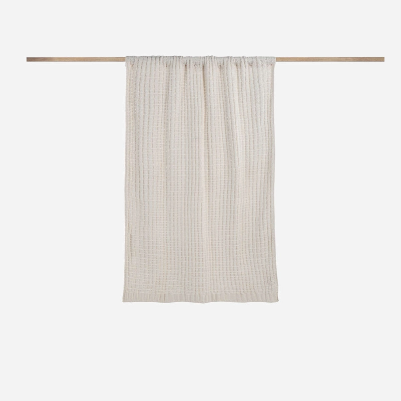 MANTA ALGODON ROSEN TEJIDA 100 X 140 CM KIDS BEIGE - 3