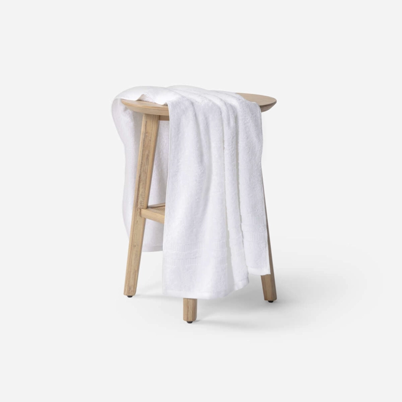 TOALLA AME LYOCELL ROSEN - ALGODON 550 GRAMOS BAÑO BLANCO - 1