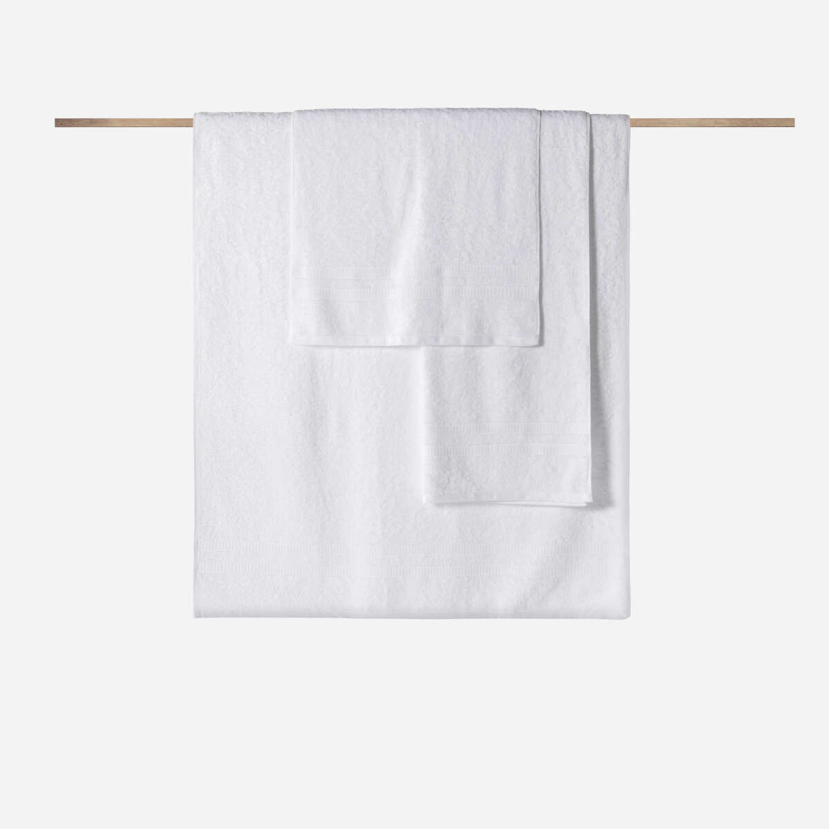 TOALLA AME LYOCELL ROSEN - ALGODON 550 GRAMOS SABANA BLANCO - 2