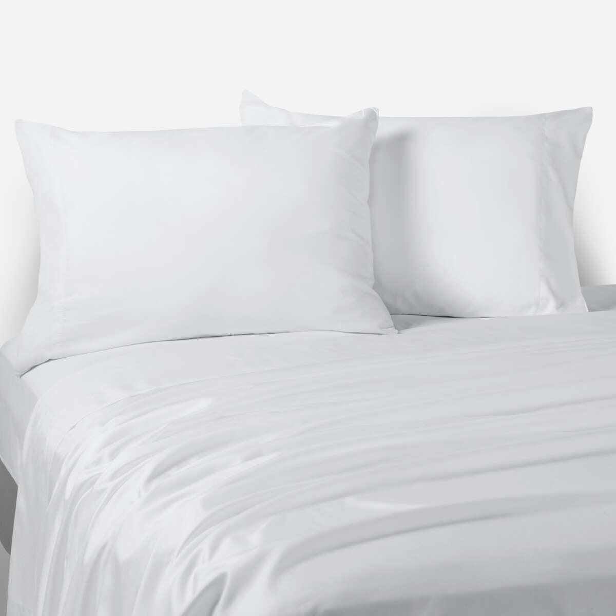 SÁBANAS ROSEN 2 PLAZAS 155 HILOS MICROFIBRA BLANCO BLANCA - 1