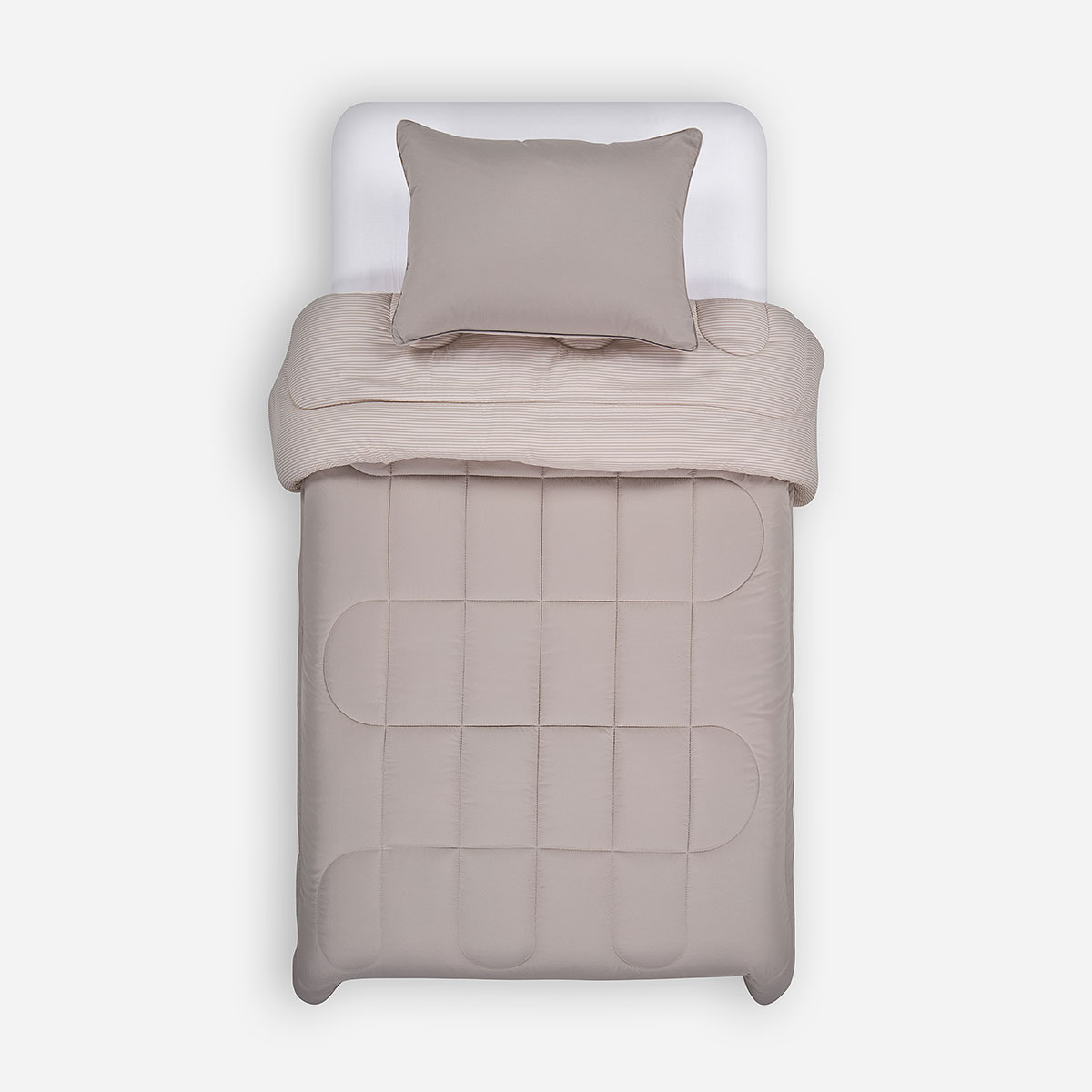PLUMON BICOLOR LINES REVERSIBLE ARENA 1,5 PLAZAS - 1