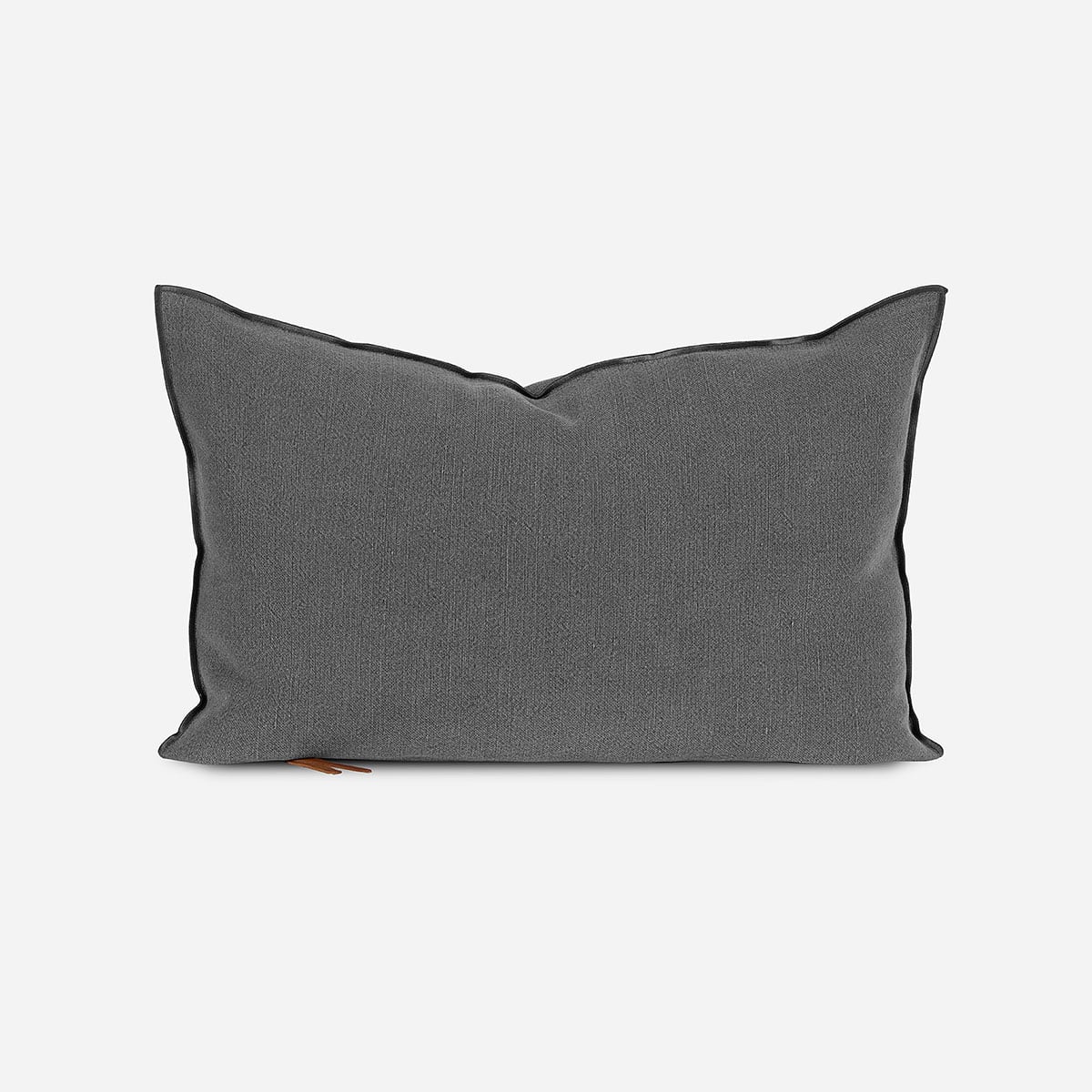 FUNDA DE COJIN AMBIENTE LINO-ALGODON 60 X 40 CM STONE - 1