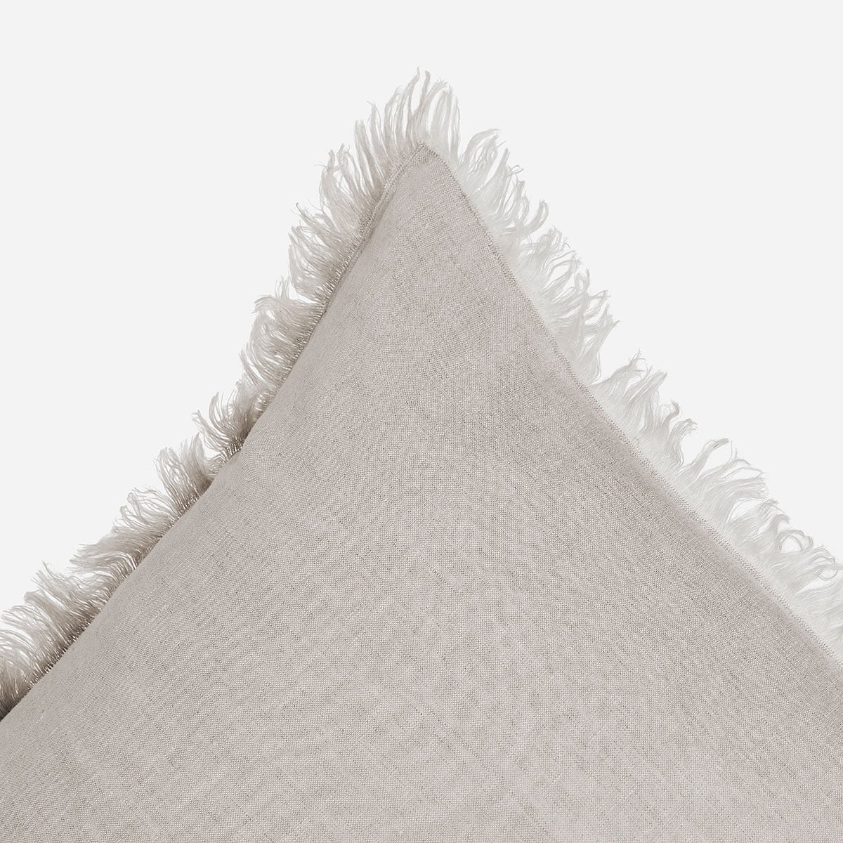 FUNDA DE COJIN LINO COSTA 60 X 40 CM BEIGE - 4