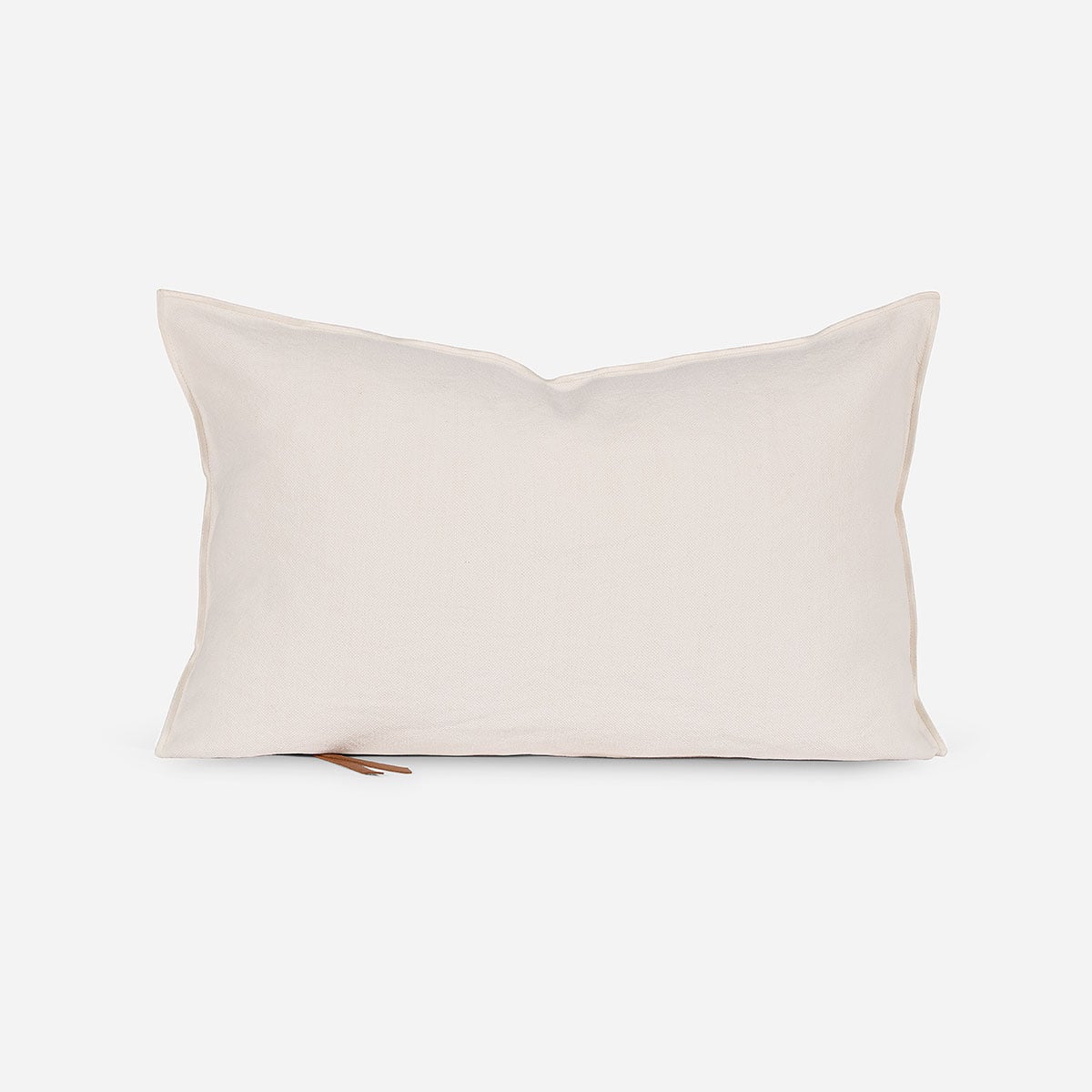 FUNDA DE COJIN AMBIENTE LINO-ALGODON 60 X 40 CM CRUDO - 1