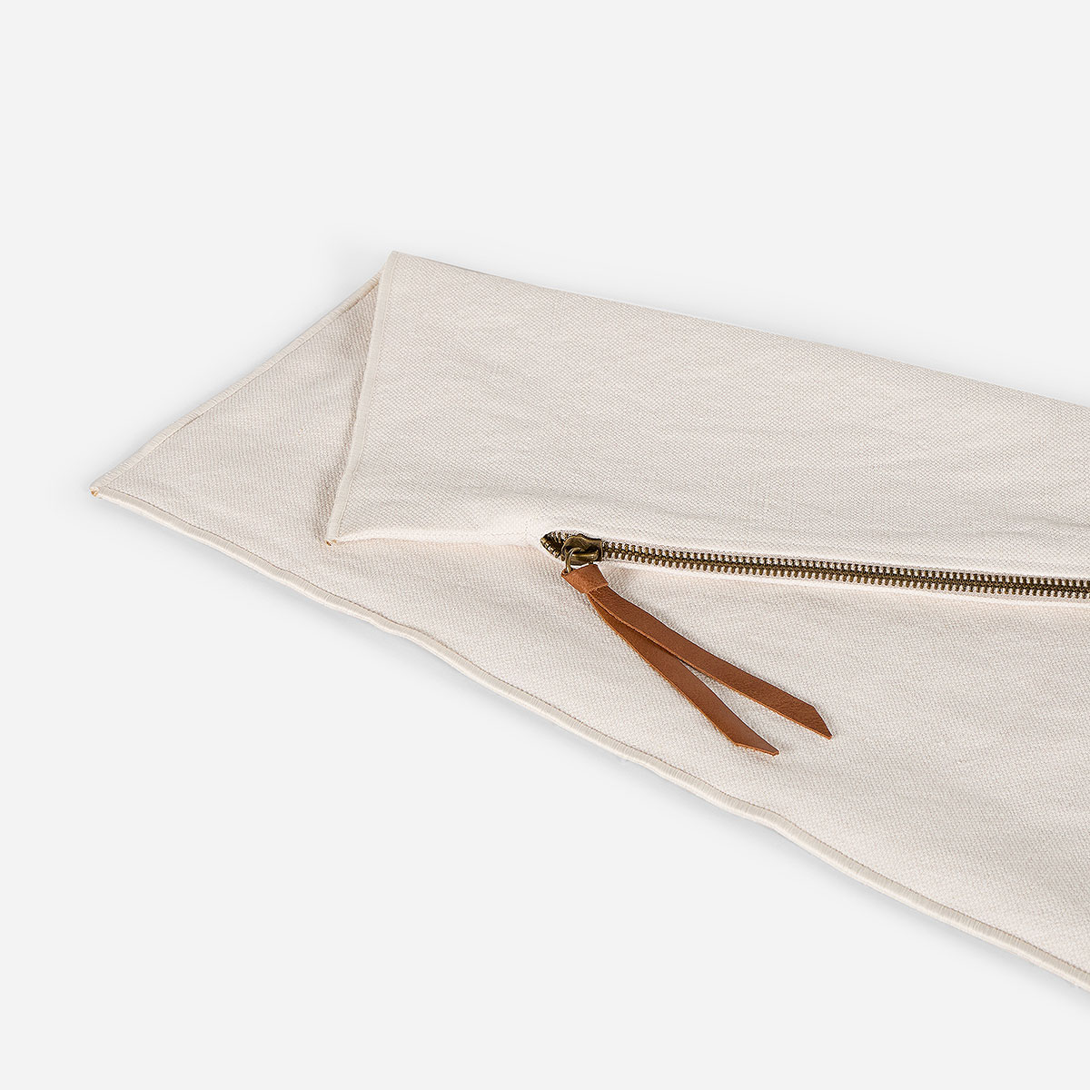 FUNDA DE COJIN AMBIENTE LINO-ALGODON 60 X 40 CM CRUDO - 2