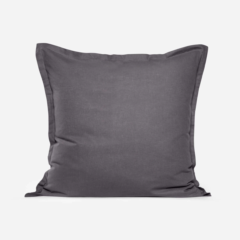 COJIN PURE LINO-ALGODON 65 X 65 CM GRAFITO - 1